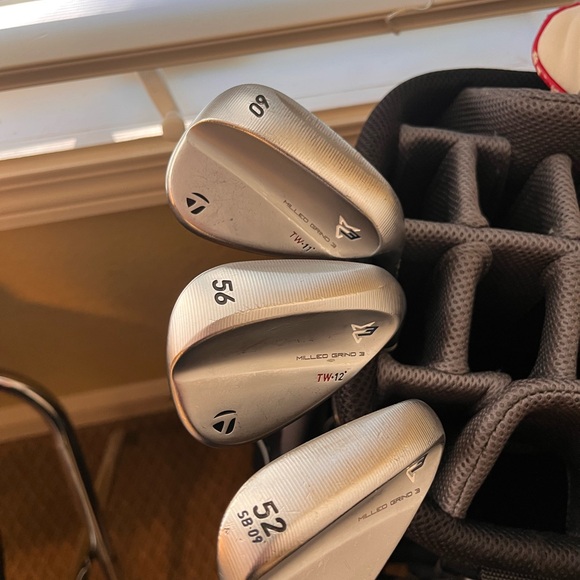 TaylorMade Milled Grind 3 TW Wedge Trio - Picture 2 of 10